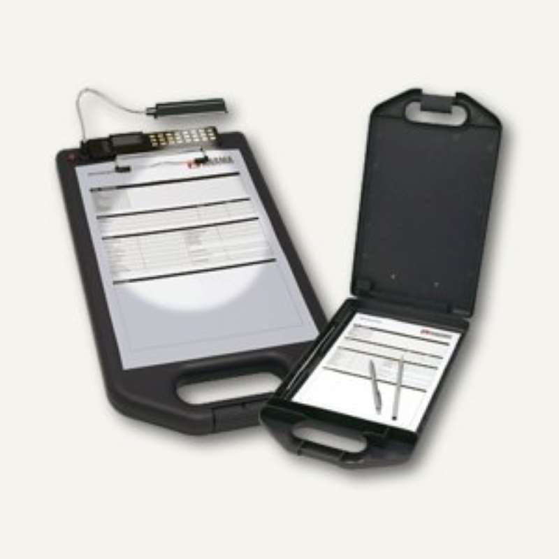 Fel&#237;r&#243;t&#225;bla A/4 műanyag  rekeszes, sz&#225;mol&#243;g&#233;ppel, l&#225;mp&#225;val