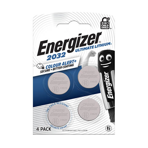 Gombelem ENERGIZER Ultimate L&#237;tium Performance CR2032 4db-os csomag
