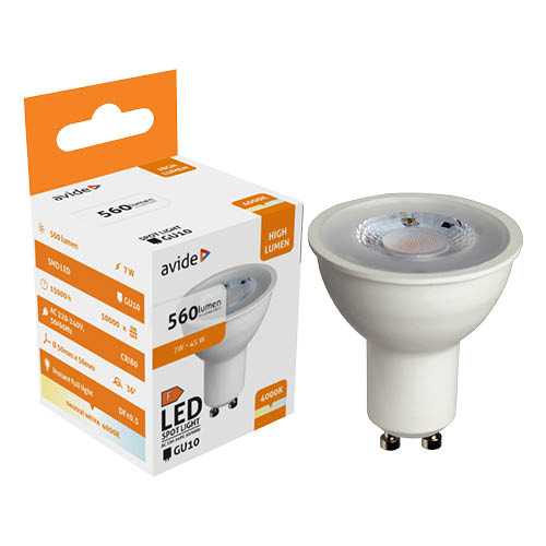 Izz&#243; Spot AVIDE GU10 7W NW 4000K