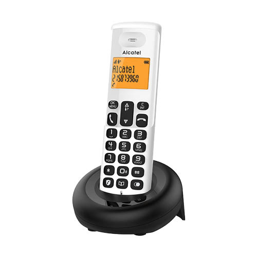 Telefon ALCATEL E160 vezet&#233;k n&#233;lk&#252;li feh&#233;r