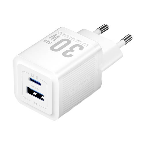 H&#225;l&#243;zati t&#246;ltő VENTION USB-C+A feh&#233;r
