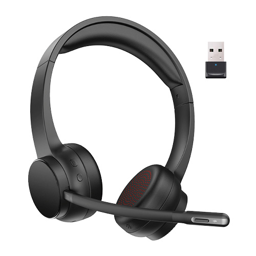 Fejhallgató mikrofonnal Q-CONNECT KF17050  vezeték nélküli