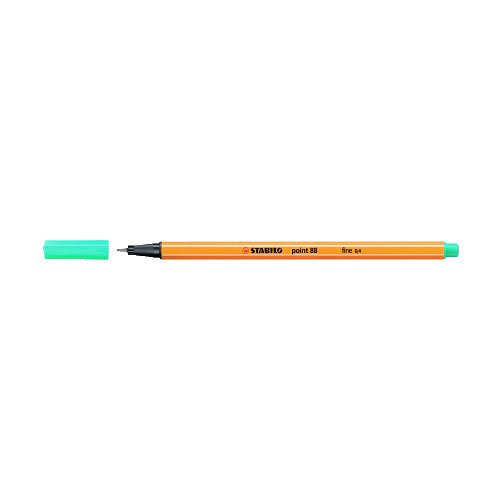 Tűfilc STABILO point 88 0,4mm pasztellz&#246;ld