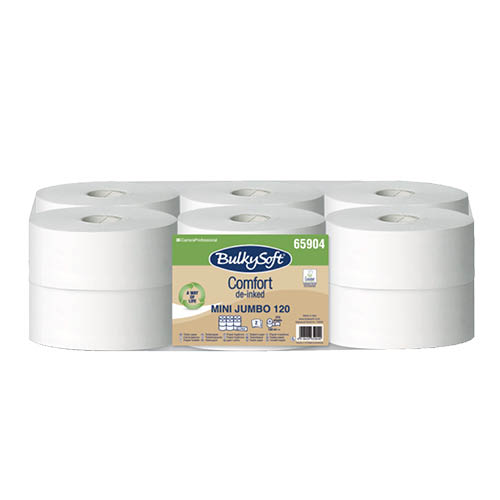 Toalettpapír BULKYSOFT Comfort Mini 315 lapos 2 rétegű fehér