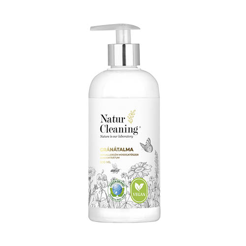 Mosogat&#243;szer koncentr&#225;tum NaturCleaning Gr&#225;n&#225;talma 500ml pump&#225;s