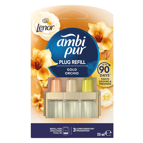 Légfrissítő utántöltő AMBI PUR 3Volution 20ml gold orchid
