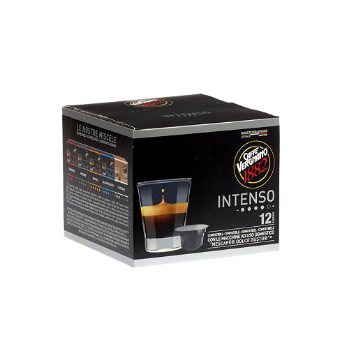 K&#225;v&#233;kapszula Dolce Gusto kompatibilis CAFF&#201; VERGNANO INTENSO 12db