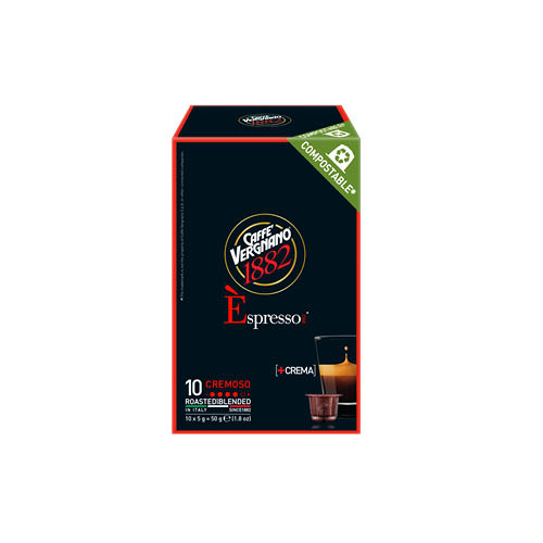 K&#225;v&#233;kapszula Nespresso kompatibilis CAFF&#201; VERGNANO CREMOSO 10db