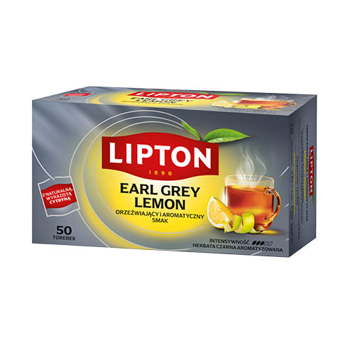 Tea Lipton Earl Grey 50x1,5g