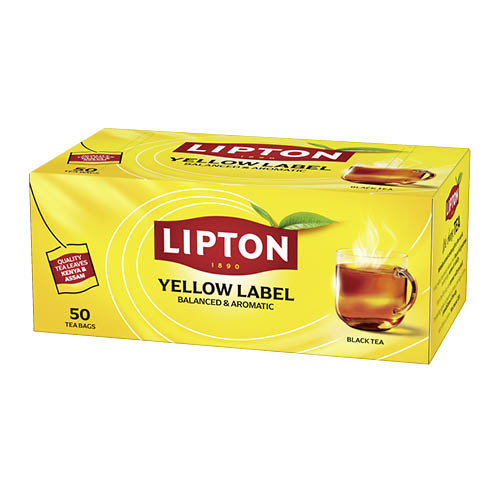 Tea Lipton Yellow Label 50x2g