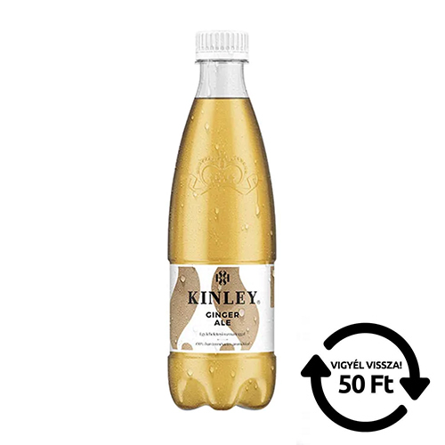 &#220;d&#237;tő Kinley Ginger Ale 0,5l  DRS d&#237;jas