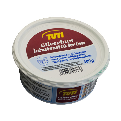 Kéztisztító krém Tuti 400g glicerines