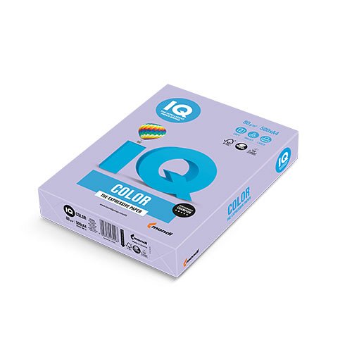 Másolópapír A/4 80g IQ COLOR 500ív trend levendula
