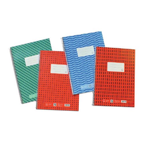 Spirálfüzet NOVUM A/4 kockás 80 lapos