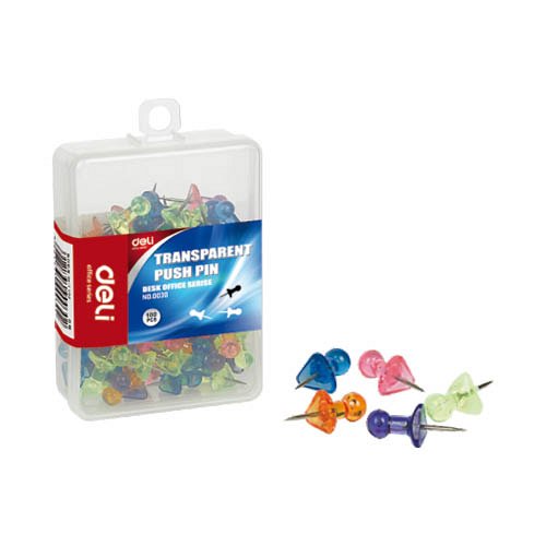 Térképtű színes 100 db-os DELI