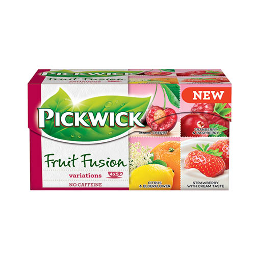 Tea Pickwick Fruit Fusion Variációk "PIROS" 38,75g