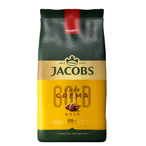 Kávé JACOBS Crema Gold szemes 1000g