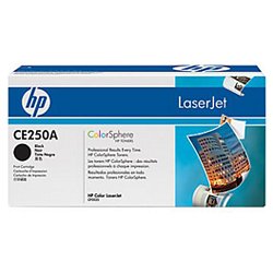 HP lézertoner CE250A No.504A fekete 5000 old.