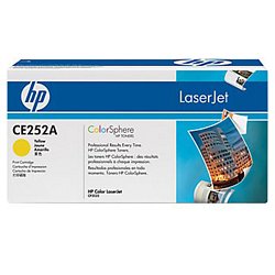 HP lézertoner CE252A No.504A sárga 7000 old.