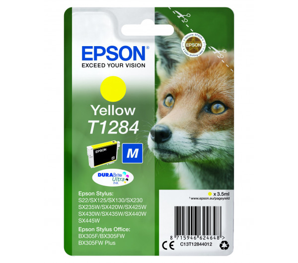 Epson tintapatron T128440 sárga