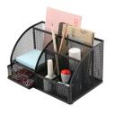 Íróasztali rendező fémhálós Q-CONNECT KF17295 fekete