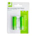 Akku újratölthető Q-CONNECT KF15165 NiMH AA 2db-os csomag