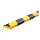 Felületvédő profil öntapadó DURABLE S10 40*10*1000 mm sárga/fekete