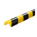 Csővédő profil DURABLE P30 50*25*1000 mm sárga/fekete