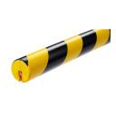 Élvédő profil DURABLE E8R 40*40*1000 mm sárga/fekete