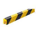 Élvédő profil DURABLE E8 25*30*1000 mm sárga/fekete