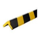 Sarokvédő profil mágneses DURABLE C35 45*45*1000 mm sárga/fekete