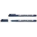 Tűfilc EDDING 1880 Drowliner 0,7mm műszaki fekete