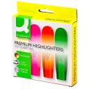 Szövegkiemelő készlet 4db-os Q-CONNECT Prémium KF16041