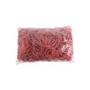 Gumigyűrű Office Products 1kg 80mm 1,5x3mm piros