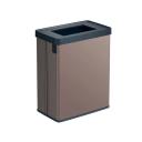 Szelektív hulladékgyűjtő CURVER "VERTO  RECYCLE" 54l rózsa