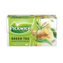 Tea Pickwick zöldtea gyömbér és indiai citromfű 20x1,5g