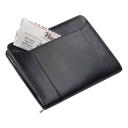 Konferenciamappa MARK TWAIN "Thomasville" A/4 bőr fekete