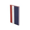 Zsebagenda álló FASHION F035 bordó-fehér-kék