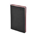 Agenda A/5 napi MADEIRA M021 fekete-bordó