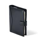 Gyűrűs kalendárium Saturnus simított marhabôr M212 fekete