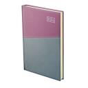 Agenda B/5 heti DUPLEX D011 lila-szürke