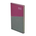Zsebagenda álló DUPLEX D035 lila-szürke