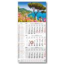 Képes speditőrnaptár T077 1 tömbös 3 havi Táj