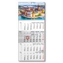 Képes speditőrnaptár T079 1 tömbös 4 havi Város