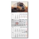 Képes speditőrnaptár T079 1 tömbös 4 havi Kamion