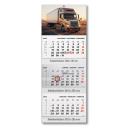 Képes speditőrnaptár T070 3 tömbös 3 havi Kamion