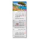 Képes speditőrnaptár T070 3 tömbös 3 havi Táj