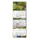 Képes speditőrnaptár T080 3 tömbös 3 havi Kertek