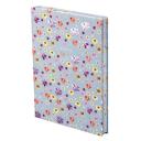 Jegyzetfüzet A/5 "404 NOTES FOUND - FLOWERS" N167 kék