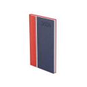 Zsebagenda álló GROOVY G035 bordó-fehér-kék
